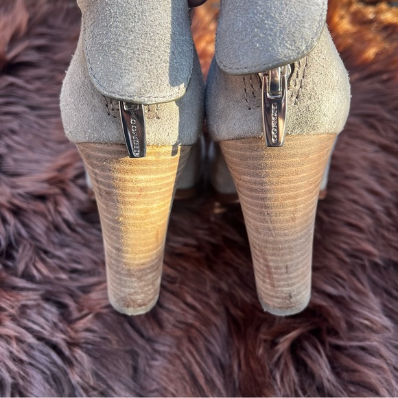 COACH “Labelle” Suede Ankle Boots - Picture 11 of 13